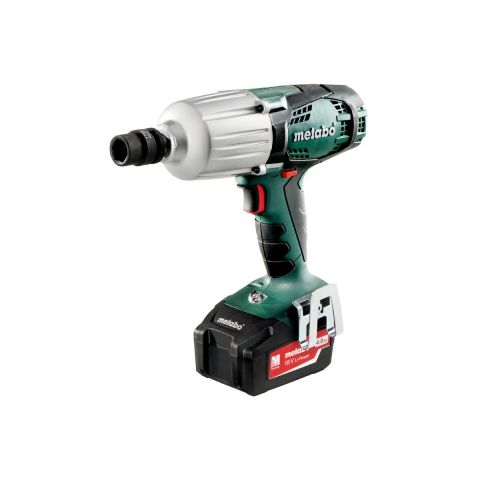 1110437 Metabo SSW 18 LTX 600 Mutterdragare med 4,0Ah batterier och laddare