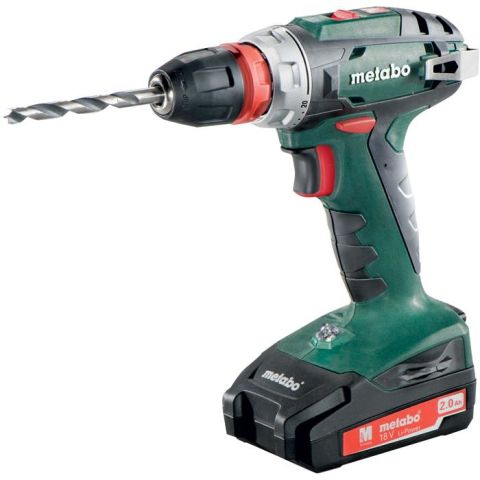 1110012 Metabo BS 18 Quick Borrskruvdragare med 10mm chuck