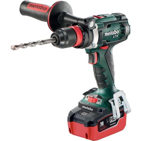 1110037 Metabo BS 18 LTX QUICK Borrskruvdragare med 5,5Ah batterier och laddare