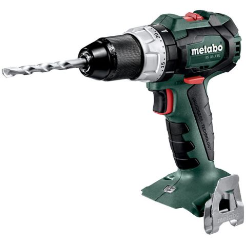 1110061 Metabo BS 18 LT BL Borrskruvdragare med 3,1Ah batterier och laddare