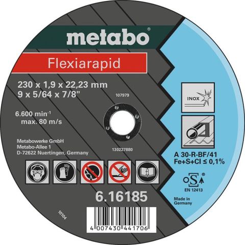 1110097 Metabo 616185000 Kapskiva