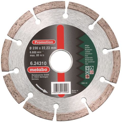 1110082 Metabo 624310000 Diamantkapskiva