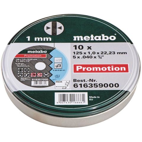 1110076 Metabo 616359000 Universalskiva 10-pack
