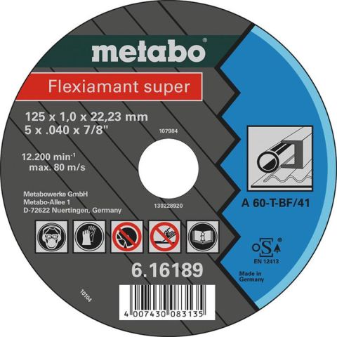 1110122 Metabo 616188000 Kapskiva