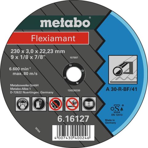 1110113 Metabo 616121000 Kapskiva