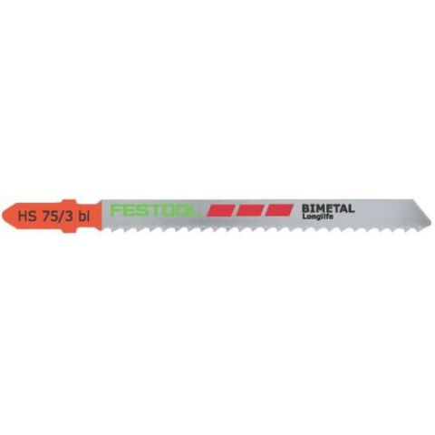 1120404 Festool HS 75/3 BI Sticksågsblad 5-pack