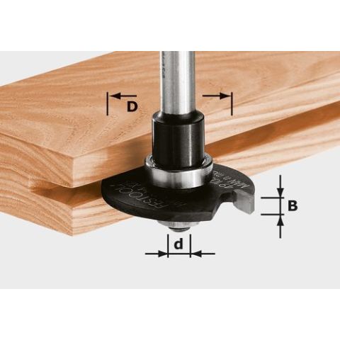 1120667 Festool HW D40x2 Skivnotfräs
