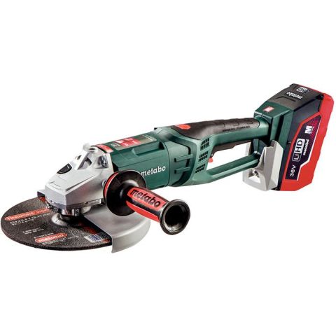 1110199 Metabo WPB 36 LTX BL 230 Vinkelslip med 6,2Ah batterier och laddare