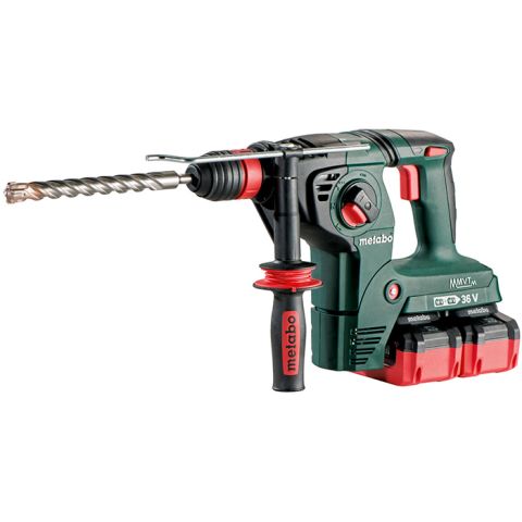 1110200 Metabo KHA 36-18 LTX 32 Kombihammare med 8,0Ah batterier och laddare