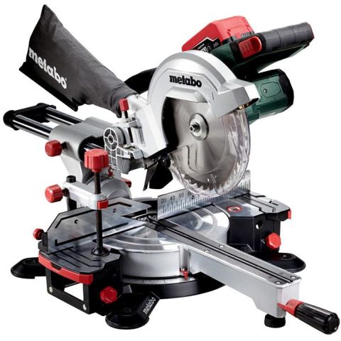 1110212 Metabo KGS 18 LTX 216 Kap- och geringssåg med 5,5Ah batterier och laddare