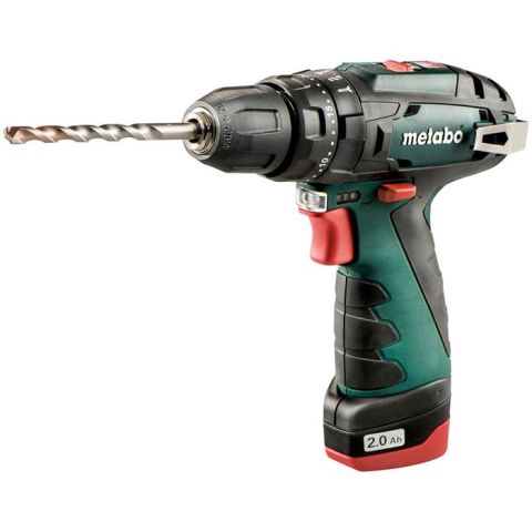 1110280 Metabo PowerMaxx SB Basic Slagborrmaskin med 2,0Ah batterier och laddare