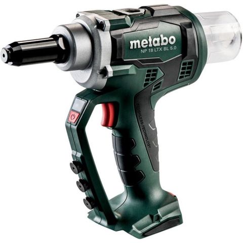 1110340 Metabo NP 18 LTX BL 5.0 Nitpistol utan batterier och laddare