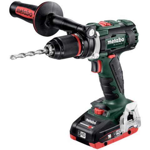 1110382 Metabo BS 18 LTX BL I Borrskruvdragare med 4,0Ah batterier och laddare