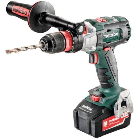 1110463 Metabo SB 18 LTX BL Q I Slagborrmaskin med 5,2Ah batterier och laddare