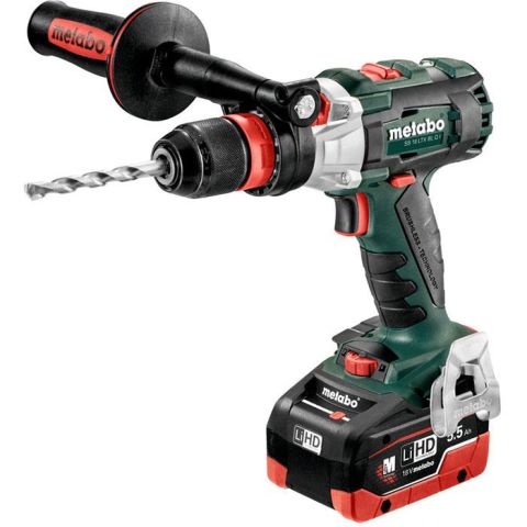 1110464 Metabo SB 18 LTX BL Q I Slagborrmaskin med 5,5Ah batterier och laddare