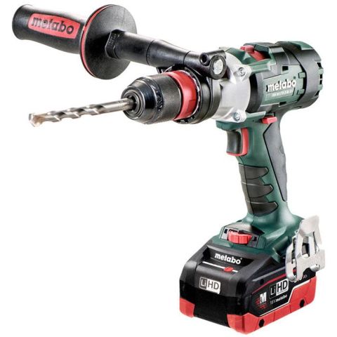 1110478 Metabo SB 18 LTX-3 BL Q I Slagborrmaskin med 5,5Ah batterier och laddare