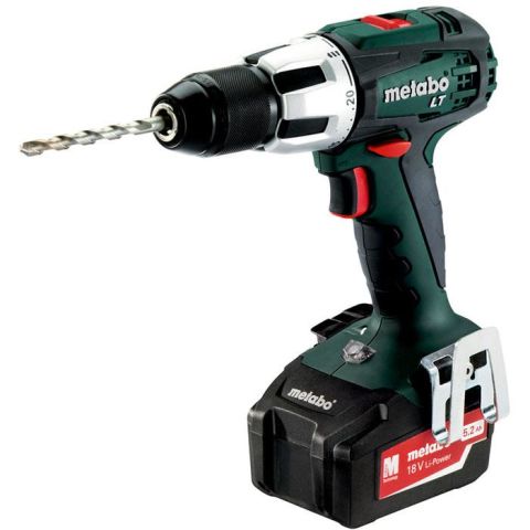 1110453 Metabo SB 18 LT Slagborrmaskin med 5,2Ah batterier och laddare