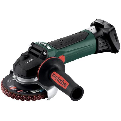 1110501 Metabo W 18 LTX 125 Quick Inox Vinkelslip utan batteri och laddare