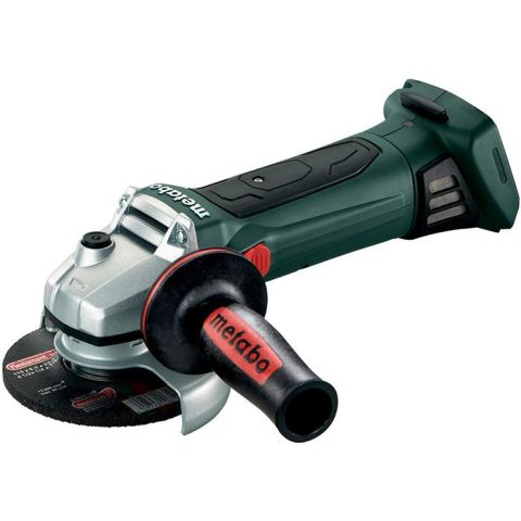 1110553 Metabo W 18 LTX 125 Quick Vinkelslip med väska, utan batterier och laddare