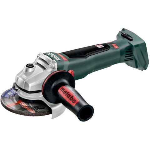 1110561 Metabo WB 18 LTX BL 125 Quick Vinkelslip med väska, utan batterier och laddare