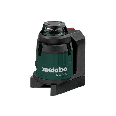 1110673 Metabo MLL 3-20 Korslaser med 1,5V batterier och väska