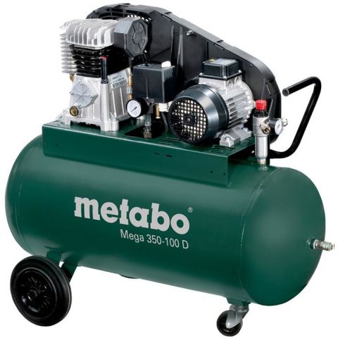 1110727 Metabo Mega 350-100 D Kompressor 90 liter