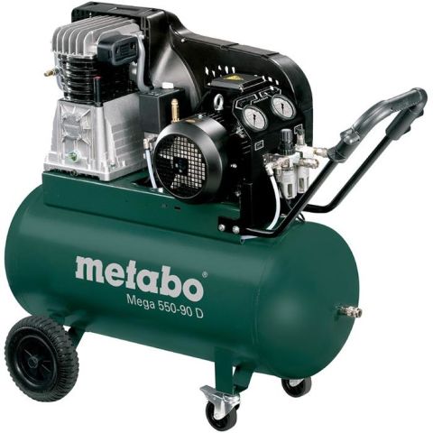 1110728 Metabo Mega 550-90 D Kompressor 90 liter