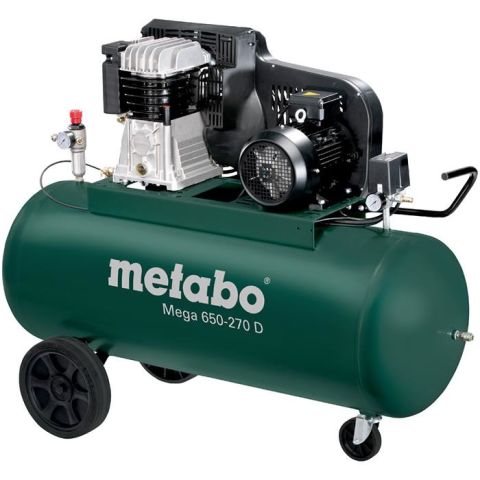 1110731 Metabo Mega 650-270 D Kompressor 270 liter