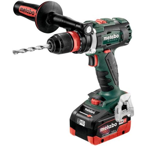 1110915 Metabo BS 18 LTX BL Q I Borrskruvdragare med 5,5Ah batterier och laddare