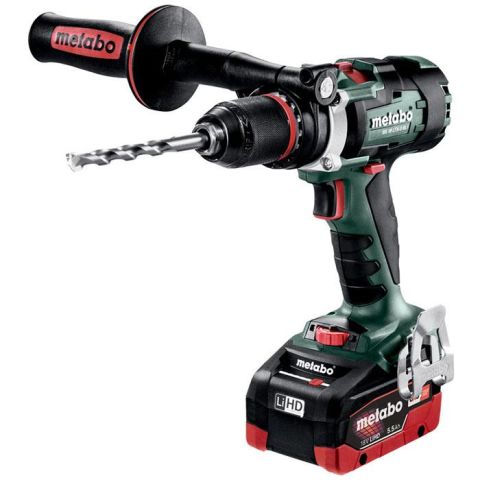1110918 Metabo BS 18 LTX-3 BL I Borrskruvdragare med 5,5Ah batterier och laddare