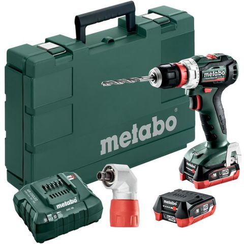 1110933 Metabo POWERMAXX BS 12 BL Q Borrskruvdragare med batterier och laddare