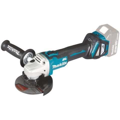DGA512ZU Makita Vinkelsliper uten batteri og lader | Staypro lader til kitvison batteri