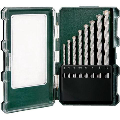 1110970 Metabo 626706000 Stenborrsats 8 delar
