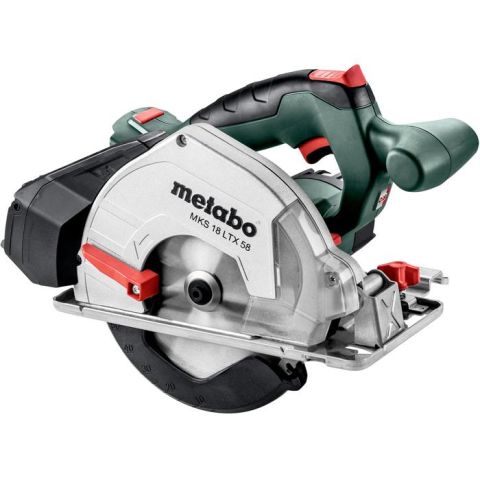 1110998 Metabo MKS 18 LTX 58 Cirkelsåg utan batterier och laddare