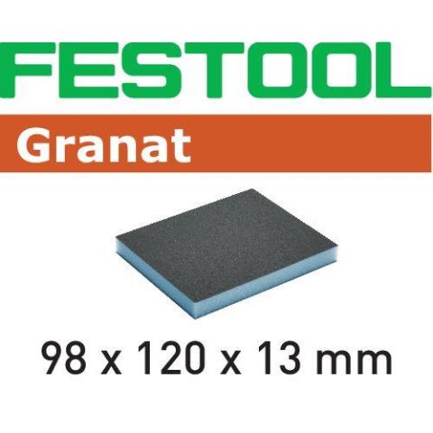 1120066 Festool GR Slipsvamp 98x120x13mm, 6-pack 60