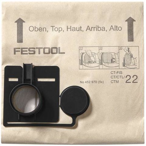 1120286 Festool FIS-CT 33 Filtersäck 5-pack