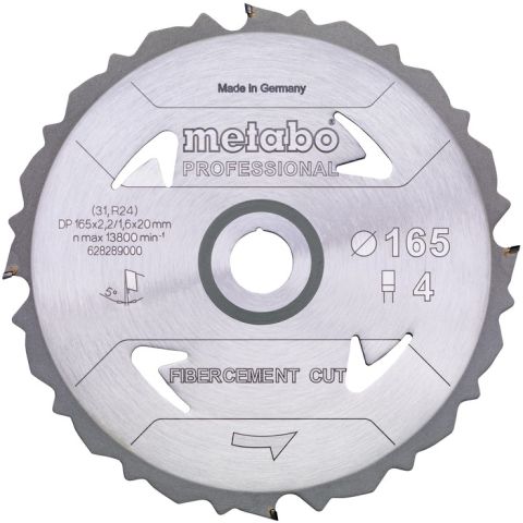 1111087 Metabo 628287000 Sågklinga 160x20 mm, 4T