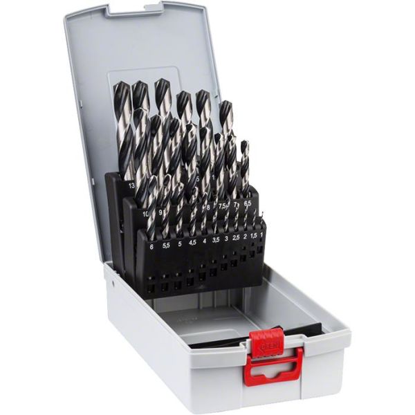 Metallborsett Bosch HSS-R 25 deler