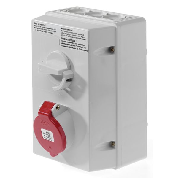 Uttag Garo UB 416-6 S blockerad