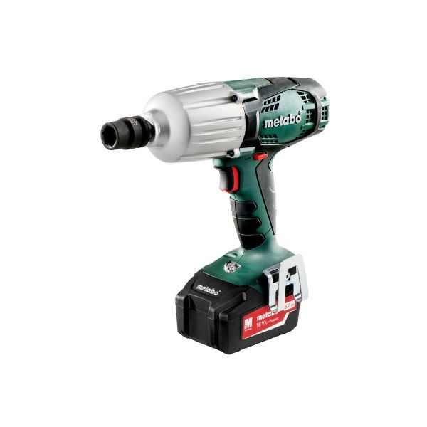Produktbild Metabo SSW 18 LTX 600 Mutterdragare med 5,2Ah batterier och laddare