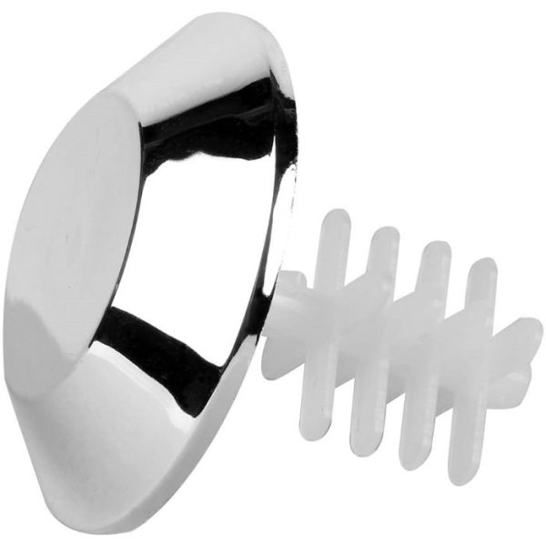ROT-bricka Faluplast 50415 för rörände, 53 mm Krom