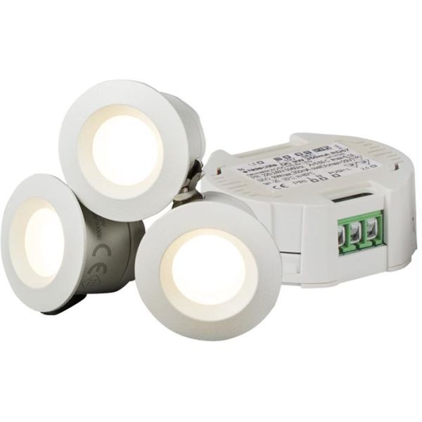 Downlightkit Hide-a-Lite Core Smart 45°, vit, 2700 K