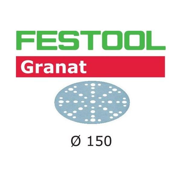 Hiomapaperi Festool STF D150 GR 150mm, 48-reikäinen, 10 kpl P320