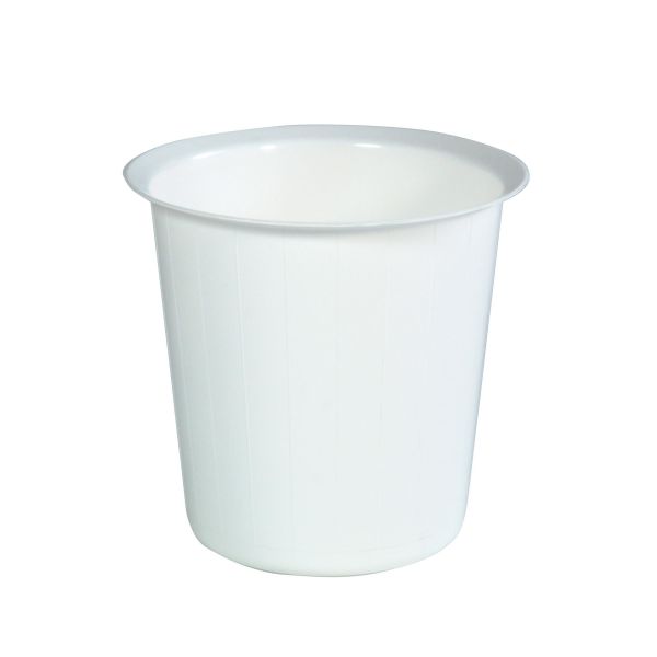 Papperskorg Nordiska Plast 21400100 14 l, vit