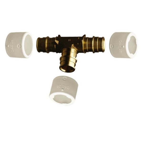 T-rör Uponor 1870258 till koppling 22 x 22 x 22 mm