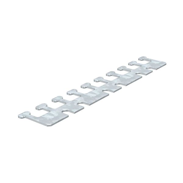 Ledningshållare Obo Bettermann 6249981 elförzinkad stålplåt 166 x 30 mm