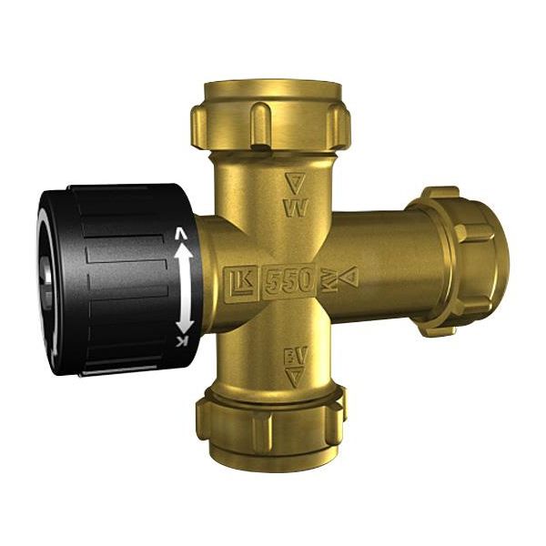 Blandningsventil LK Systems LK 550 AquaMix 22 mm
