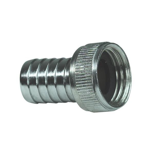 Slangekobling Gelia 3000454522 innvendige gjenger, krom 12 mm, 15 (1/2")