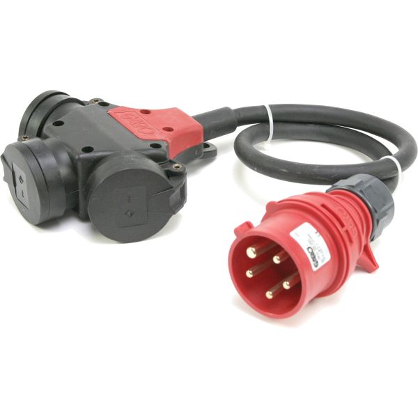 Grenuttag Garo Elflex G-U 400-05 400-230V, 3-vägs, 0.8 m