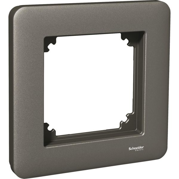 Kombinationsram Schneider Electric Exxact Primo antracit 1-fack